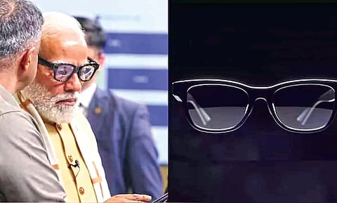 Smart recording glasses |