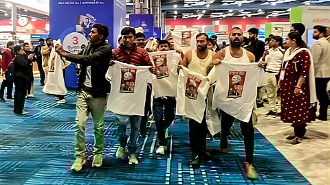 Delhi AI Summit protest case