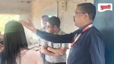 Nanded news | बरबडा केंद्रावर जिल्हाधिकाऱ्यांचा 3 तास तळ; पेपर सील केल्यावरच मुक्काम हलवला