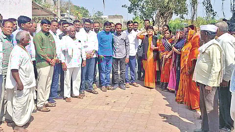 Shaktipeeth highway protest