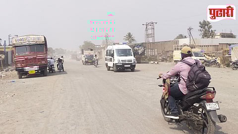 Kudalwadi Road Dust Issue