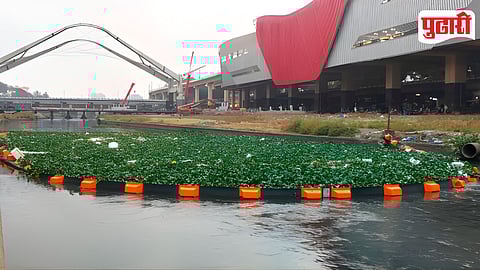 Mula Mutha River Trash Barrier