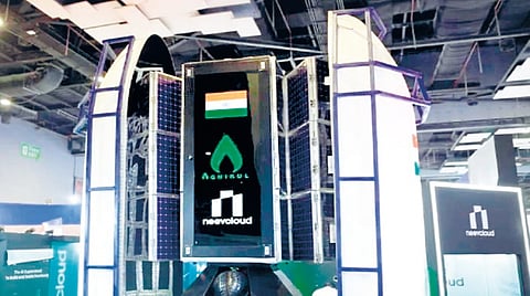 India space data center |