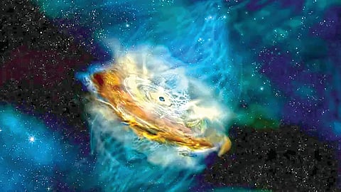 This Black Hole Is Eating So Fast 