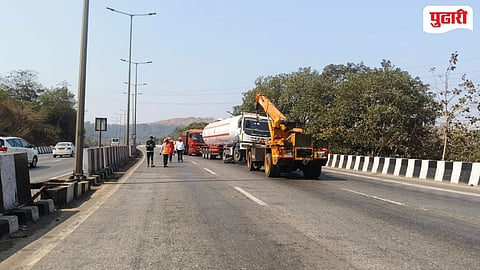 Borghat gas tanker brake failure 