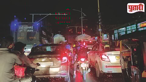 Magazine Chowk Traffic Jam