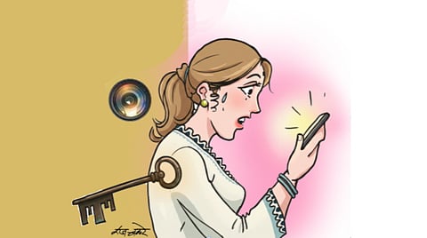 Woman Officer Extortion