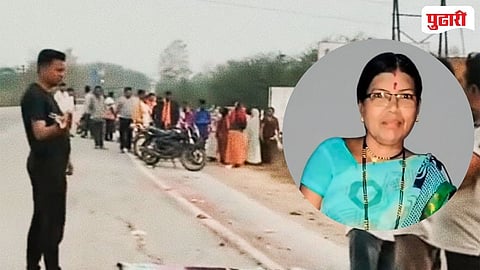 Hit and run Kinwat woman death 