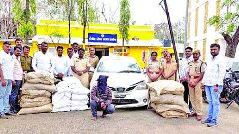 Illegal gutkha transportation