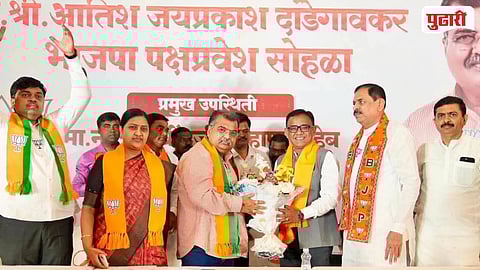Vasmat NCP leader joins BJP