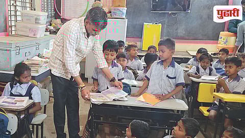 Nilesh Lanke School Visit