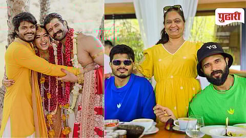 Vijay Brother Anand Deverakonda  family 