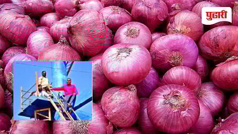 Nashik news | लासलगावला शेतकऱ्यांचे ‘शोले स्टाईल’ आंदोलन