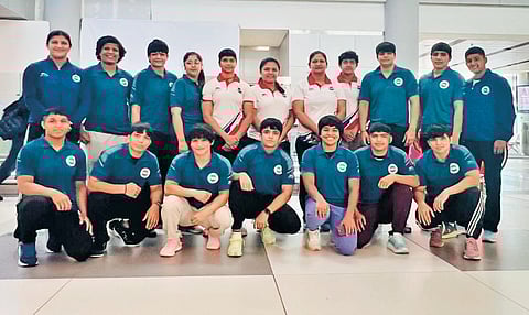 Indian wrestling team