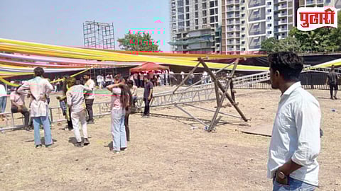 Mundhwa Holi Stage Accident