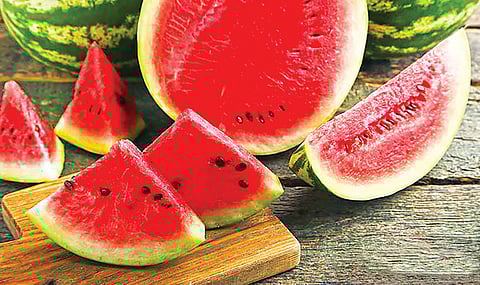 Summer watermelon superfood 