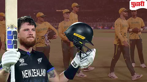  टी २० विश्‍वचषक स्‍पर्धेतील पहिल्या उपांत्य लढतीत न्‍यूझीलंडच्‍या सलामीवीर फिन ॲलनने अवघ्या 33 चेंडूंत शतकी खेळी केली. 