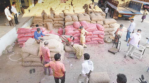 Onion potato shortage