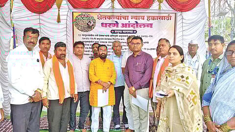 Kannad farmers protest