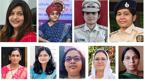 जिल्हाधिकारी वर्षा ठाकूर घुगे, उपविभागीय अधिकारी : डॉ मंजुषा लटपटे, वनपरीक्षेत्र अधिकारी : शुभांगी चाटे, वनपरीक्षेत्र अधिकारी : वर्षा नागरगोजे, CDPO: विद्या लोमटे, गटशिक्षणाधिकारी : मंदोदरी वाकडे, उपअधिक्षक भूमी अभिलेख : वैशाली गवई, पुरवठा निरीक्षण अधिकारी : अफसाना मुल्ला शेख, गृहपाल : ज्योती पुणे