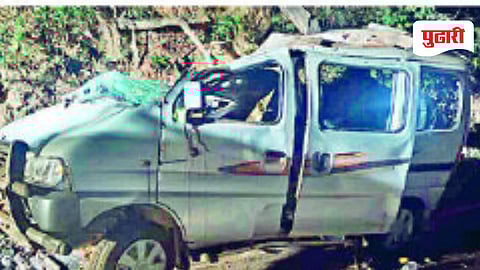 Goa accident news | लग्नाची खरेदी करून परतताना दाम्पत्यावर काळाचा घाला