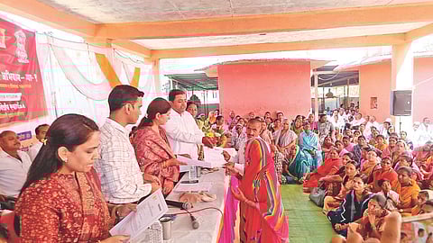 MLA Sanjana Jadhav strict warning to officers