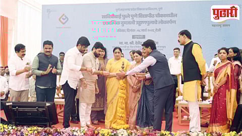 Pune University Double Decker Flyover