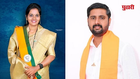 Kavita Chavan Chairperson,  Rajeshwar Hiwale Deputy Chairperson