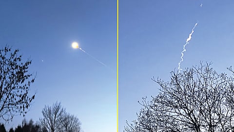 Meteor hits house Germany | 