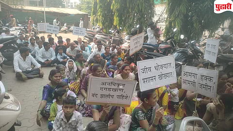 Hedutane stone quarry protest
