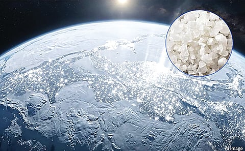Ice ball Earth theory |