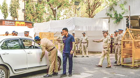 Bomb threat Vidhan Bhavan