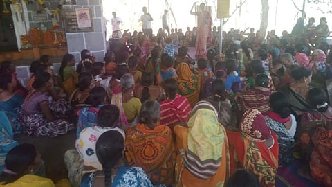 Kalu Dam protest women
