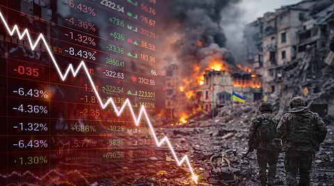 War impact stock market |