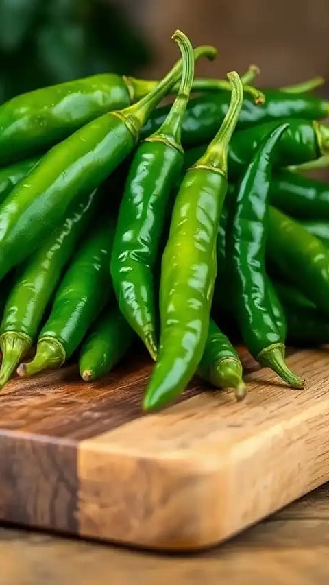 झणझणीत हिरवी मिरची आरोग्यासाठीही फायदेशीर