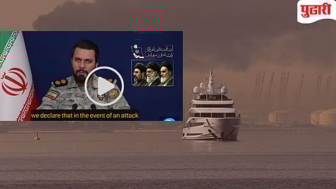 Iran–US Tensions | इराणचा मोठा इशारा! यूएईमधील रहिवाशांना बंदरे आणि अमेरिकन लष्करी तळ सोडण्याचे आवाहन