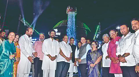 Kagal Municipality's Turtle Waterfall inaugurated |