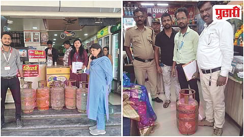 Akole LPG Cylinder Misuse