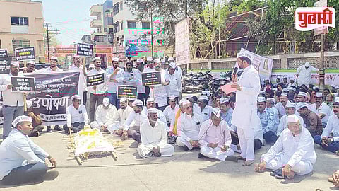 Vadgaon Maval Crematorium Protest