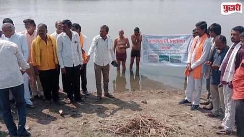 Godavari River Farmers  Agitation