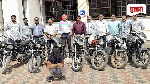 Jalgaon News | नशिराबादचा  चोरटा जेरबंद; १० मोटारसायकलसह पोलिसांनी आवळल्या मुसक्या