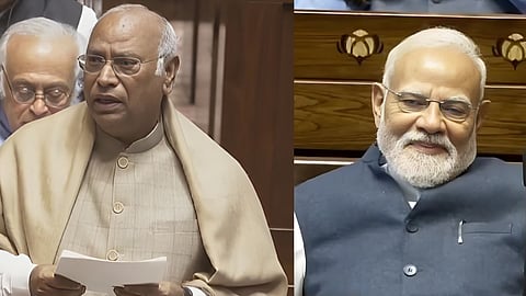 Mallikarjun Kharge Rajya Sabha speech