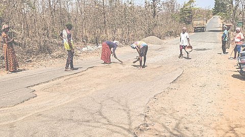 Wada Malwada road condition