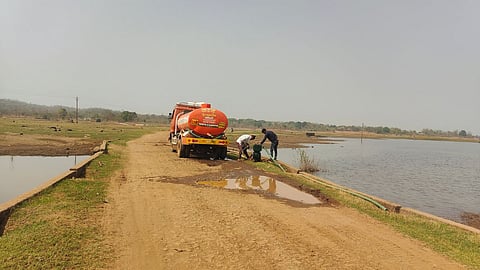 Illegal water extraction