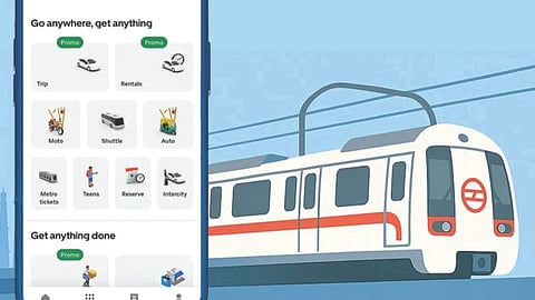 Metro tickets available on Uber