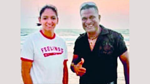 Harmanpreet holiday in Goa
