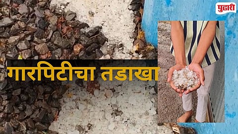 Farmers Heavy Loss Sakri