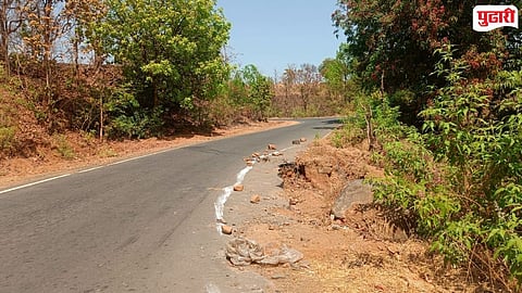 Palghar Deogaon Highway Potholes