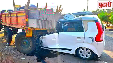 Kolhapur Couple Accident Shirdhon