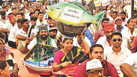 Vadhavan Port Protest